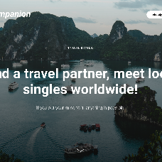 Find a travel partner, meet local singles worldwide! - dating website template